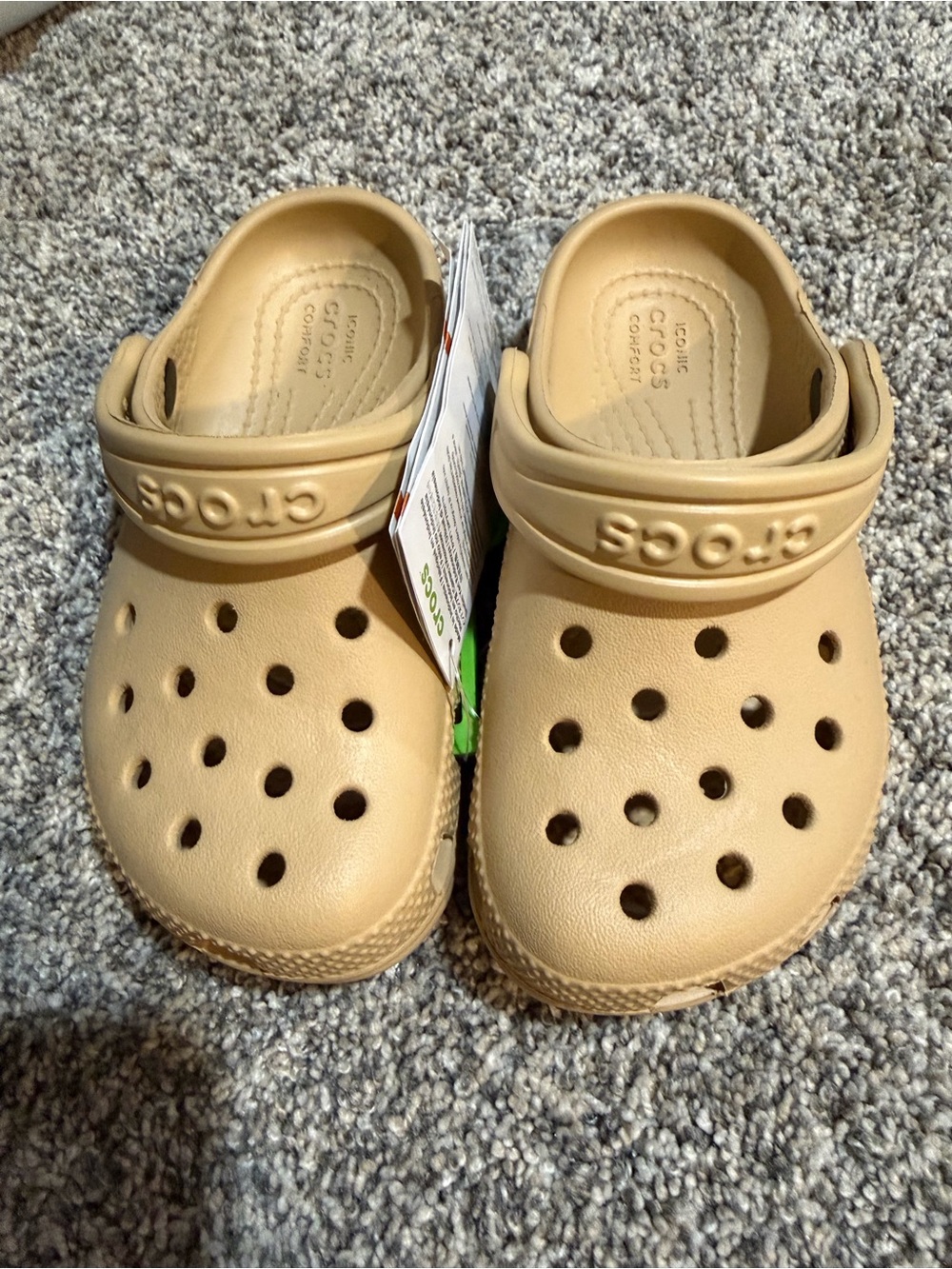 CROCS Kids Classic Clog - Beige/Tan